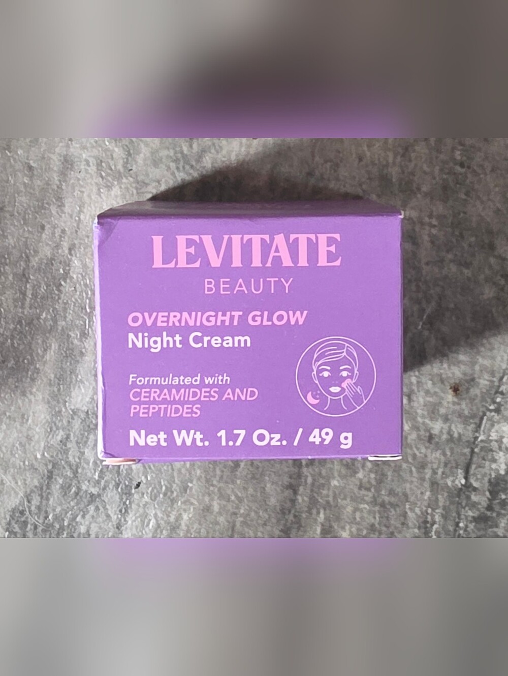 Levitate Beauty Overnight Glow Night Cream 1.7oz BNIB
